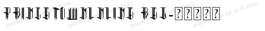 Princetownlnline Reg字体转换
